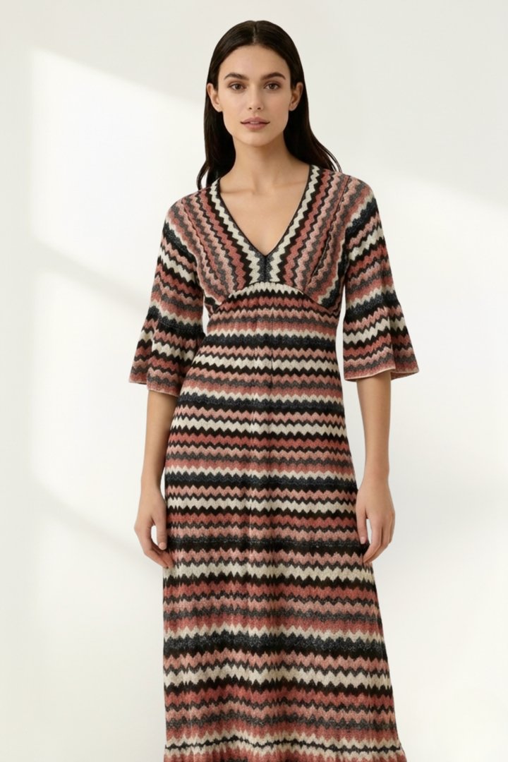 Striped Maxi Dress for Women