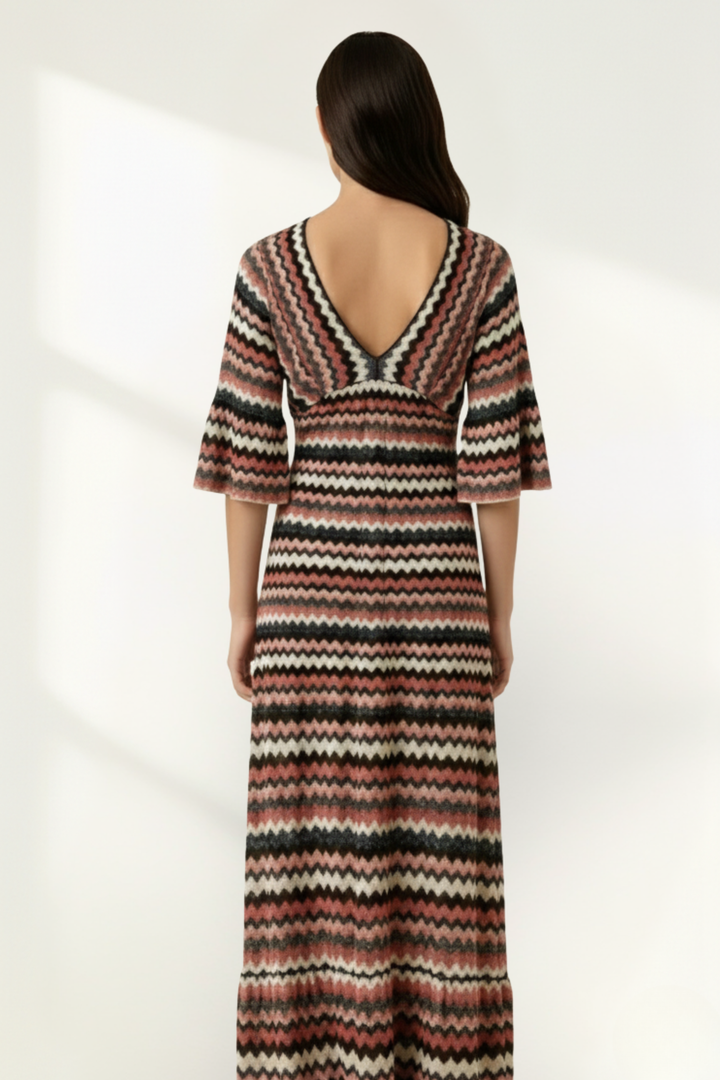 Striped Maxi Dress for Women